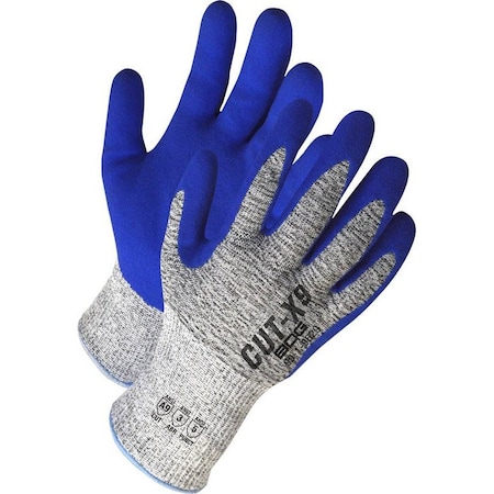 Bdg Cut-Resistant Coated Gloves, Cut Level A9 , Nitrile , Sandy , 4XL 1 PR 99-1-9629-13-K